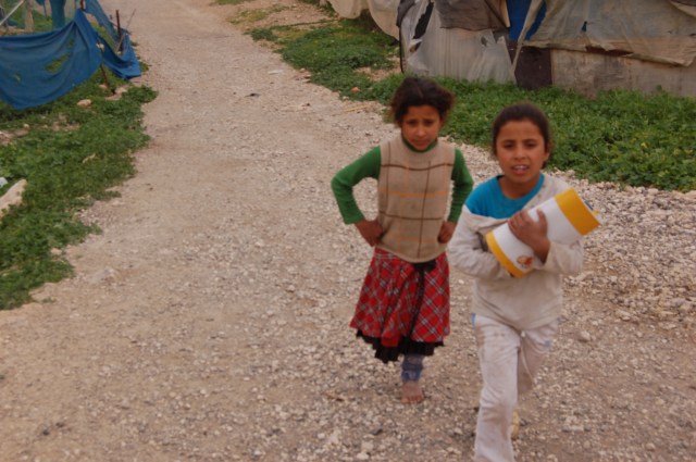 Bedouin Refugee Camp Girls