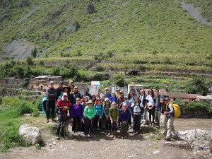 Leaving Ollantaytambo
